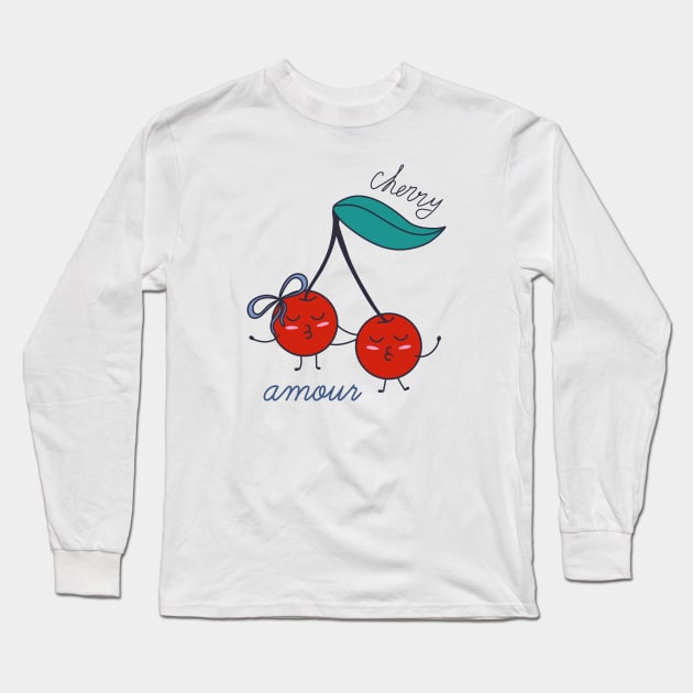 Cherry amour Long Sleeve T-Shirt by DanielK